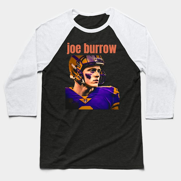 joe burrow cute graphic design Baseball T-Shirt by Nasromaystro